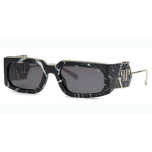 Lade das Bild in den Galerie-Viewer, Sonnenbrille Philipp Plein, Modell: SPP119M Farbe: 0Z21
