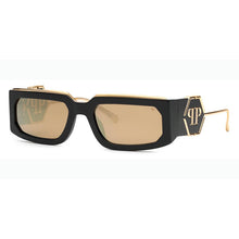 Lade das Bild in den Galerie-Viewer, Sonnenbrille Philipp Plein, Modell: SPP119M Farbe: 700G
