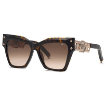 Lade das Bild in den Galerie-Viewer, Sonnenbrille Philipp Plein, Modell: Spp175s Farbe: 0722
