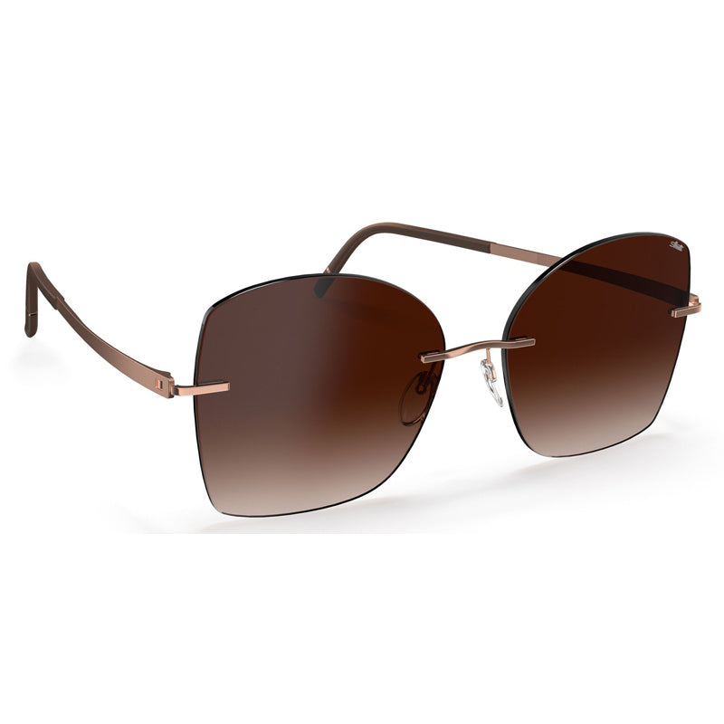 Sonnenbrille Silhouette, Modell: TerraneaRimless8193 Farbe: 3530