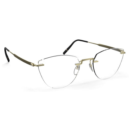 Brille Silhouette, Modell: TheVisionaryDemoRimless5586DL Farbe: 8540