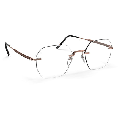 Brille Silhouette, Modell: TheVisionaryDemoRimless5586OX Farbe: 3530