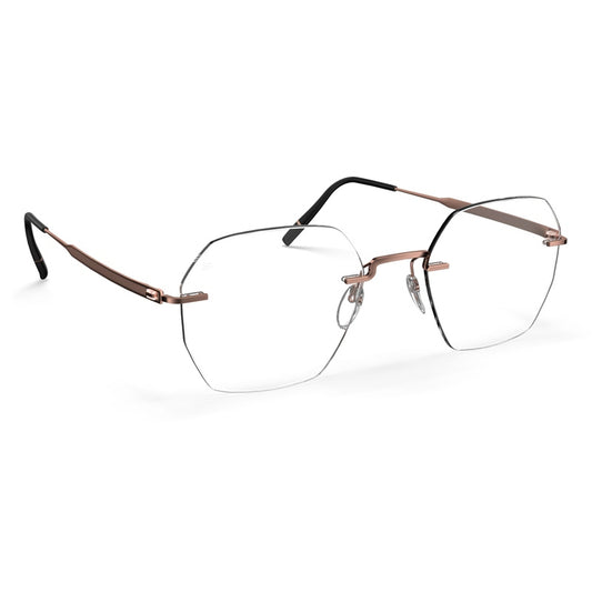 Brille Silhouette, Modell: TheVisionaryDemoRimless5586OX Farbe: 3530