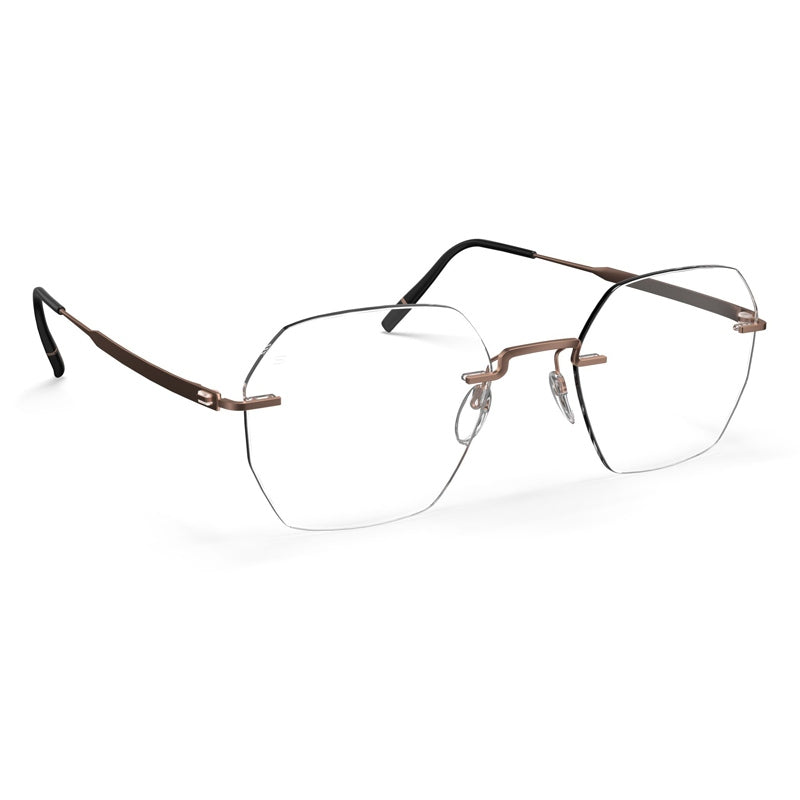 Brille Silhouette, Modell: TheVisionaryDemoRimless5586OX Farbe: 6040
