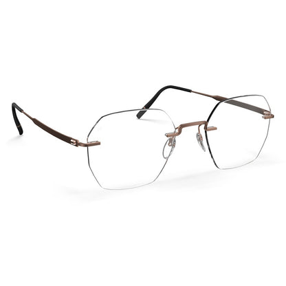Brille Silhouette, Modell: TheVisionaryDemoRimless5586OX Farbe: 6040