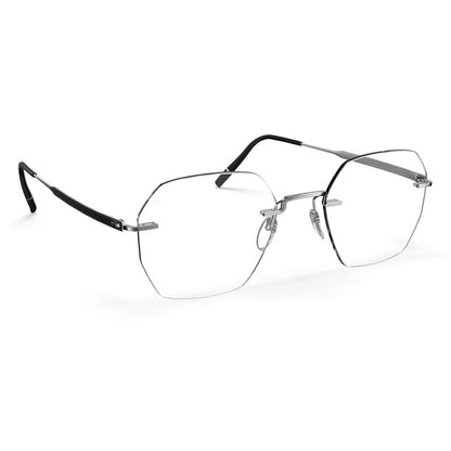 Brille Silhouette, Modell: TheVisionaryDemoRimless5586OX Farbe: 7110