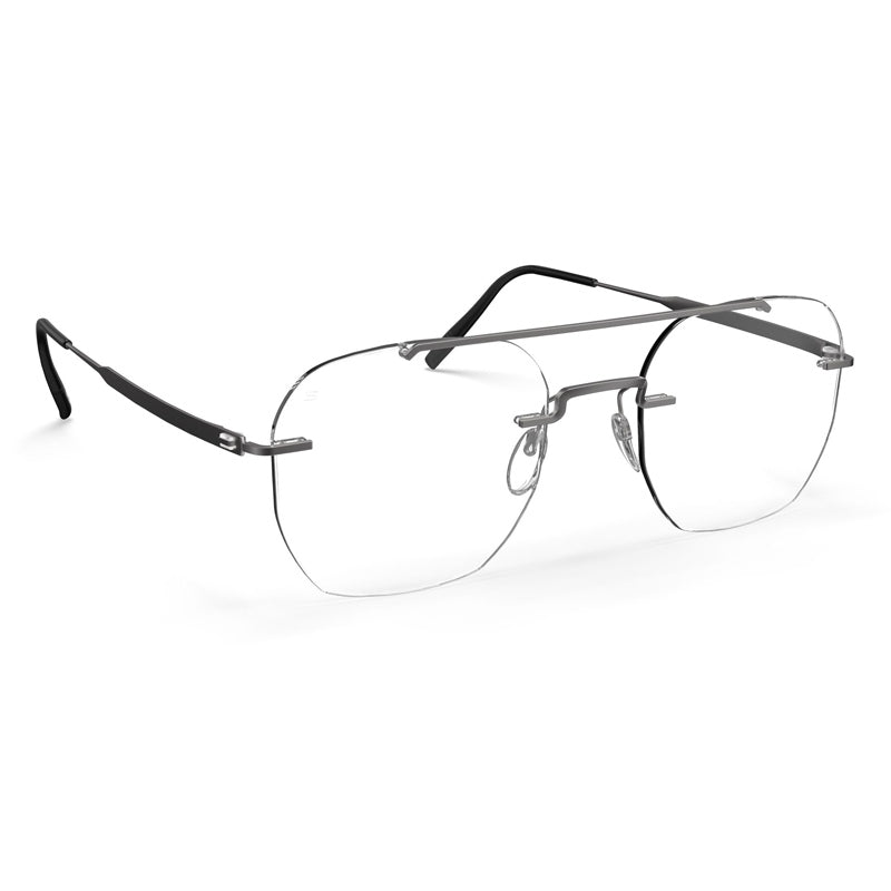Brille Silhouette, Modell: TheVisionaryDemoRimless5586OY Farbe: 6560