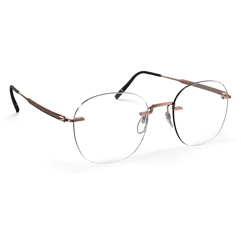 Brille Silhouette, Modell: TheVisionaryDemoRimless5586OZ Farbe: 3530