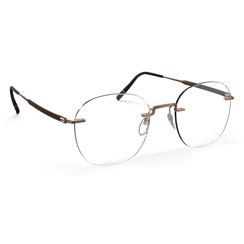 Brille Silhouette, Modell: TheVisionaryDemoRimless5586OZ Farbe: 6040
