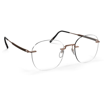 Brille Silhouette, Modell: TheVisionaryDemoRimless5586OZ Farbe: 6040