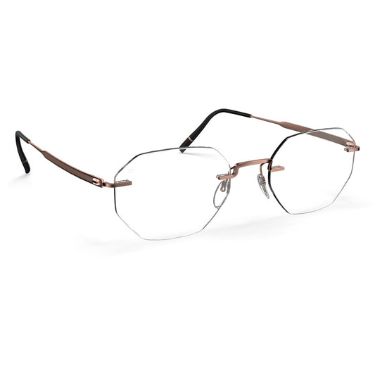Brille Silhouette, Modell: TheVisionaryDemoRimless5586PA Farbe: 3530