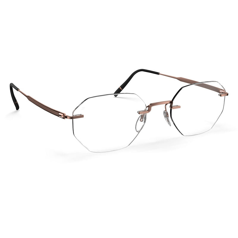Brille Silhouette, Modell: TheVisionaryDemoRimless5586PA Farbe: 3530