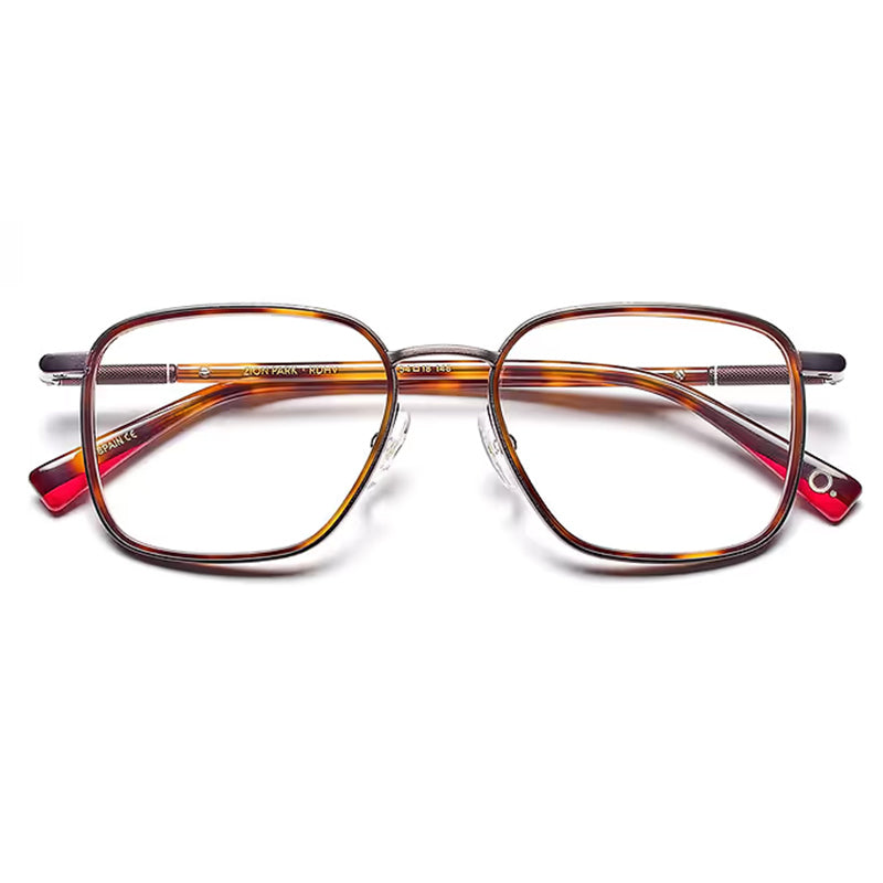 Brille Etnia Barcelona, Modell: ZionPark Farbe: RDHV
