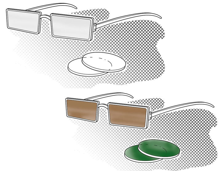 Brillengläser austauschen - sonnenbrillen