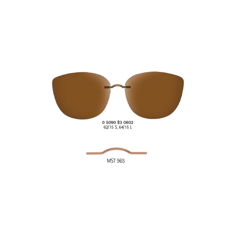 Sonnenbrille Silhouette, Modell: CLIPON50906 Farbe: B30602