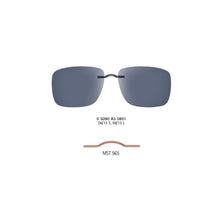 Lade das Bild in den Galerie-Viewer, Sonnenbrille Silhouette, Modell: CLIPON50908 Farbe: A30801
