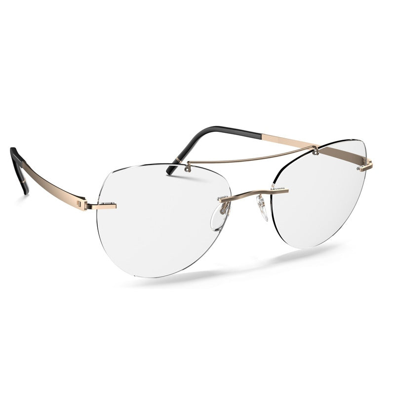 Brille Silhouette, Modell: MomentumAurumLO Farbe: 7520